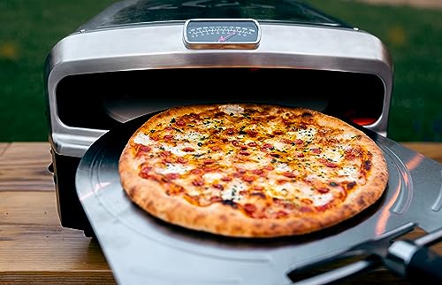 Outdoor Pizza Oven with Rotating Stone, Portable A7