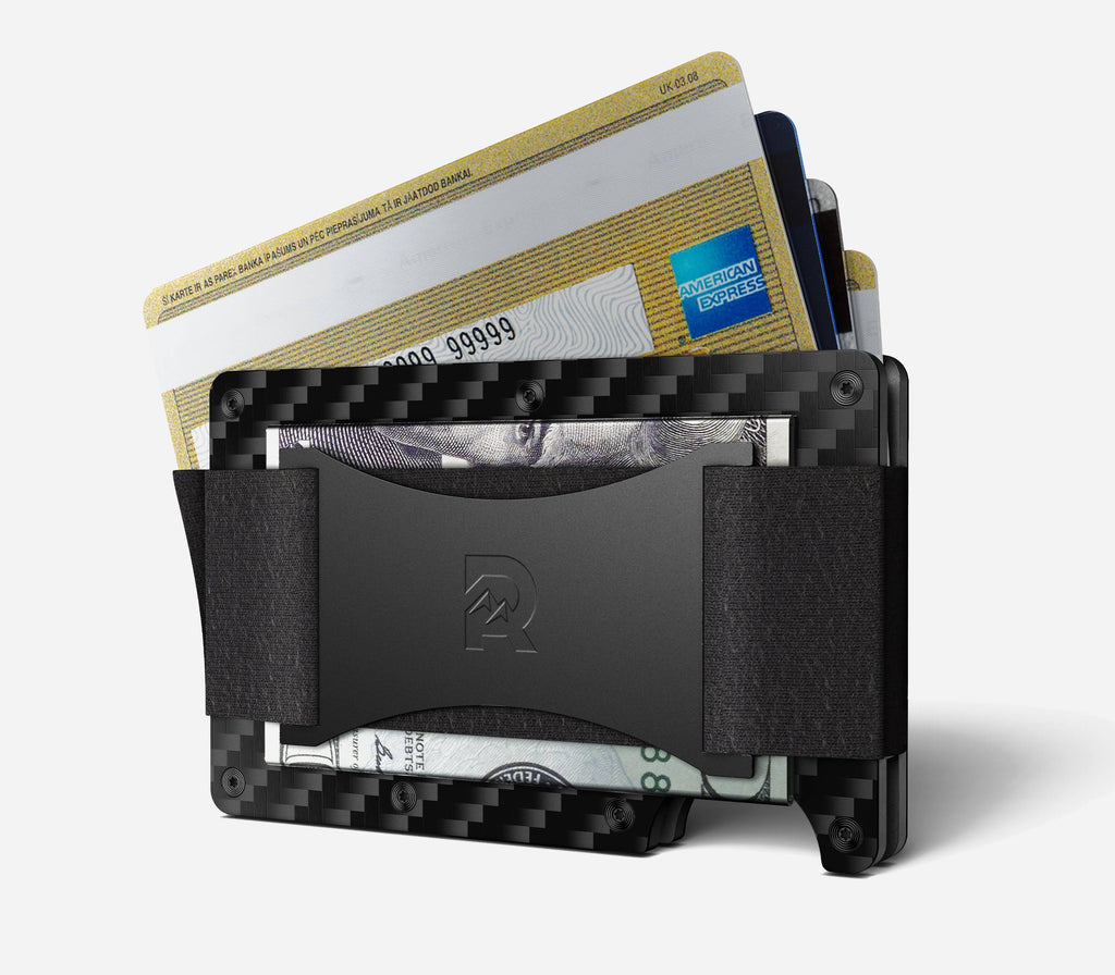Carbon Fiber Money Clip Wallet K7