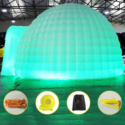 Inflatable Dome Event Tent with Air Blower and Light k7