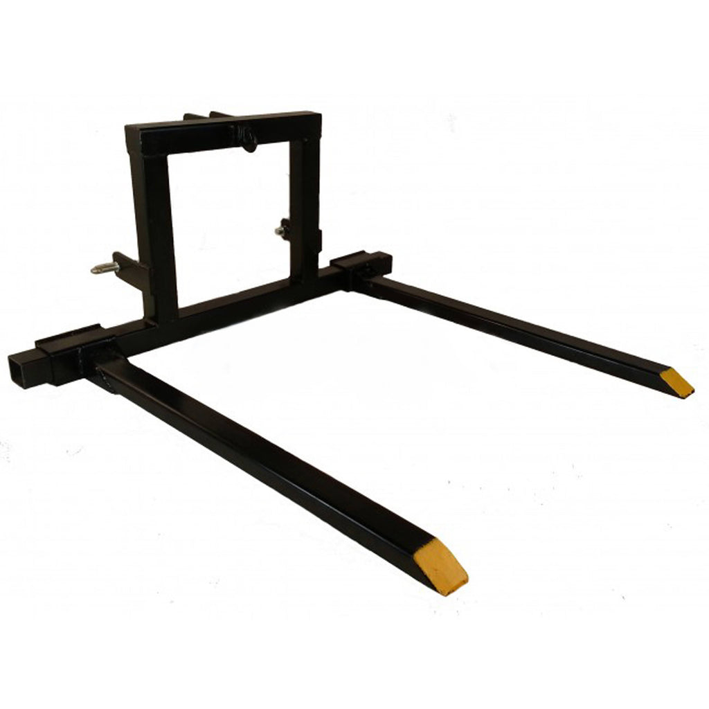 Titan Attachments 3PT-PF 3 Point Pallet Fork Attachment Category 1 Tractor Carryall
