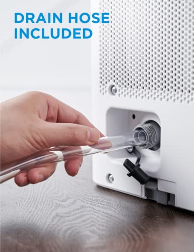 Dehumidifier for Basement with Drain Hose k7