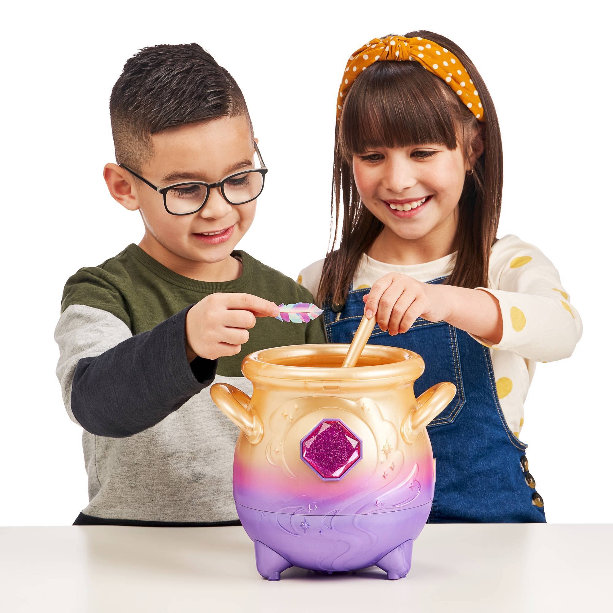 Magical Misting Cauldron Interactive Pink Toy k7