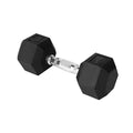 Chrome Hex Dumbbells 5-50 LBS Single a7