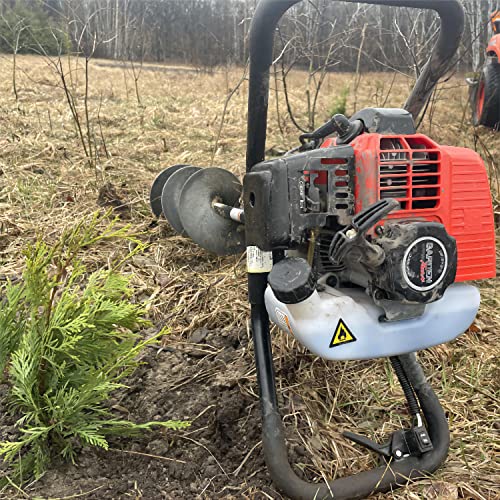 Earth Auger Combo 43cc 2cycle with 8 Inch Drill Bit p7