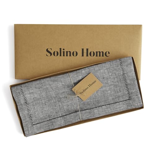 Linen Chambray Table Runner 120 Inches x7