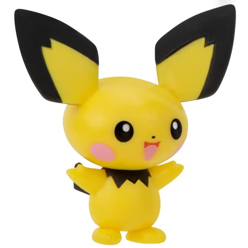 Pichu Pikachu Raichu Battle Figures 3 Pack 7a
