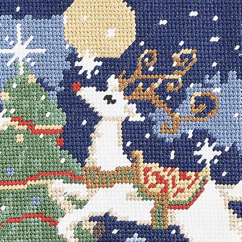 Personalized Christmas Needlepoint Stocking 100% Wool A7