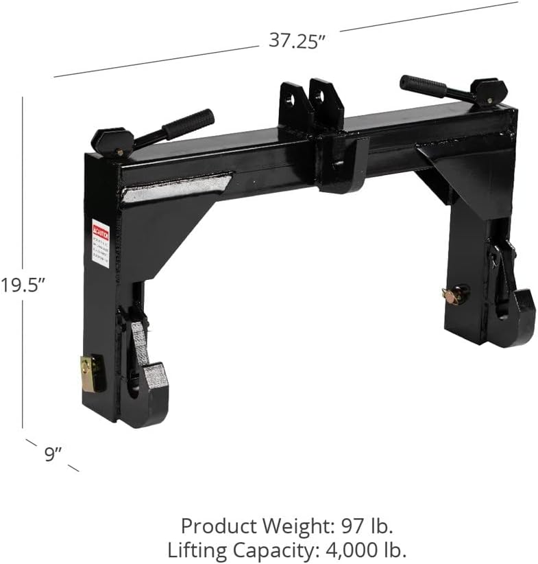 Quick Hitch 3 Point Steel a7