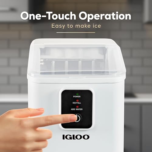 Electric Countertop Ice Maker Machine Portable 33lbs 24h Stainless Steel A7