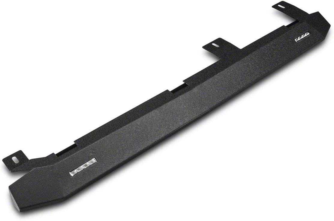 Rock Sliders with LED Lights Textured Black A7