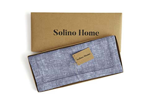 Linen Chambray Table Runner 120 Inches x7