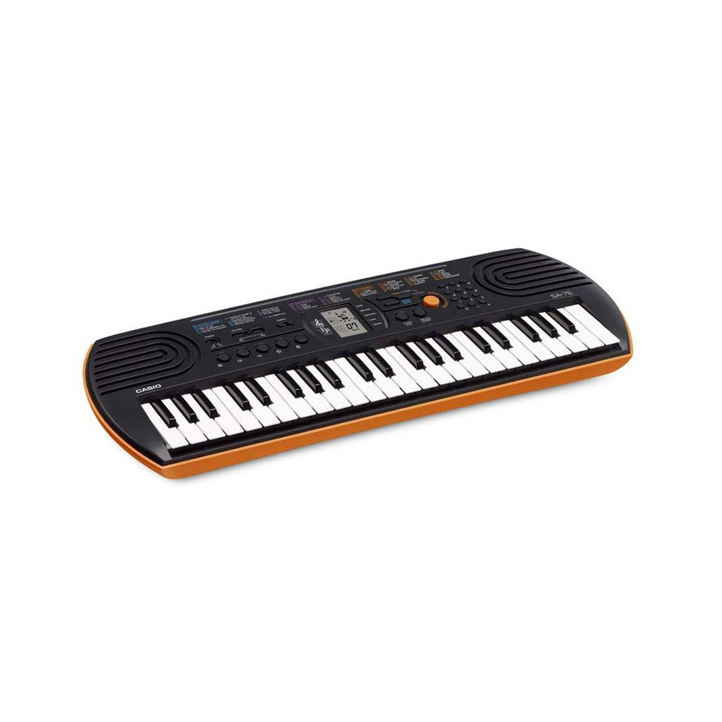 Electronic Mini Keyboard 44-Key Black Orange k7