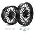 21x3.5 18x5.5 Fat Spoke Wheels Rim for Harley Dyna Wide Glide FXDWG 2006-2017 - Curated Treasures Market