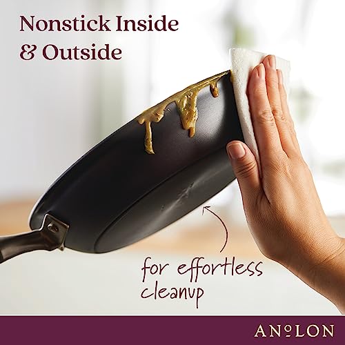 Nonstick Square Fry Pan 4 Quart Graphite Gray A7