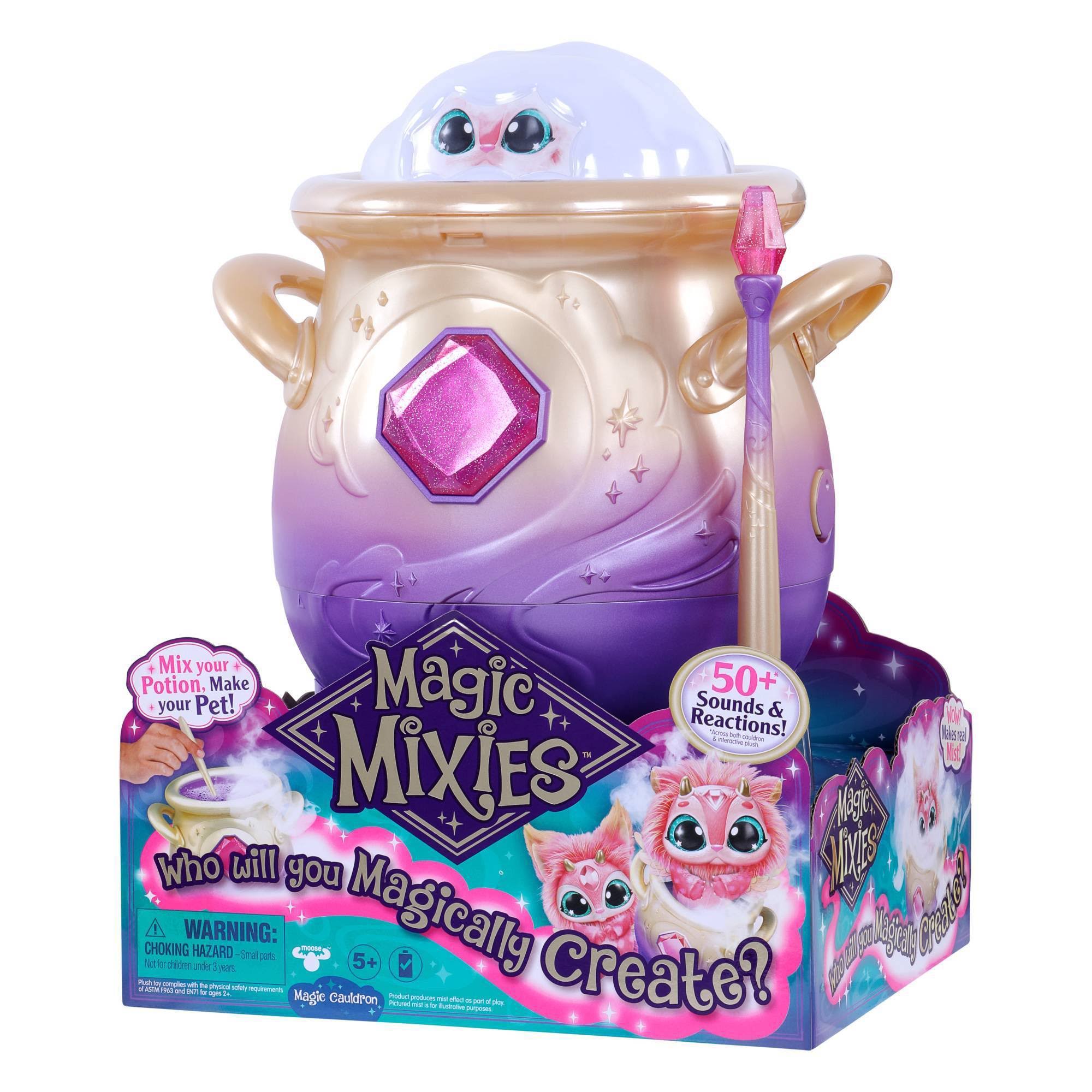 Magical Misting Cauldron Interactive Pink Toy k7