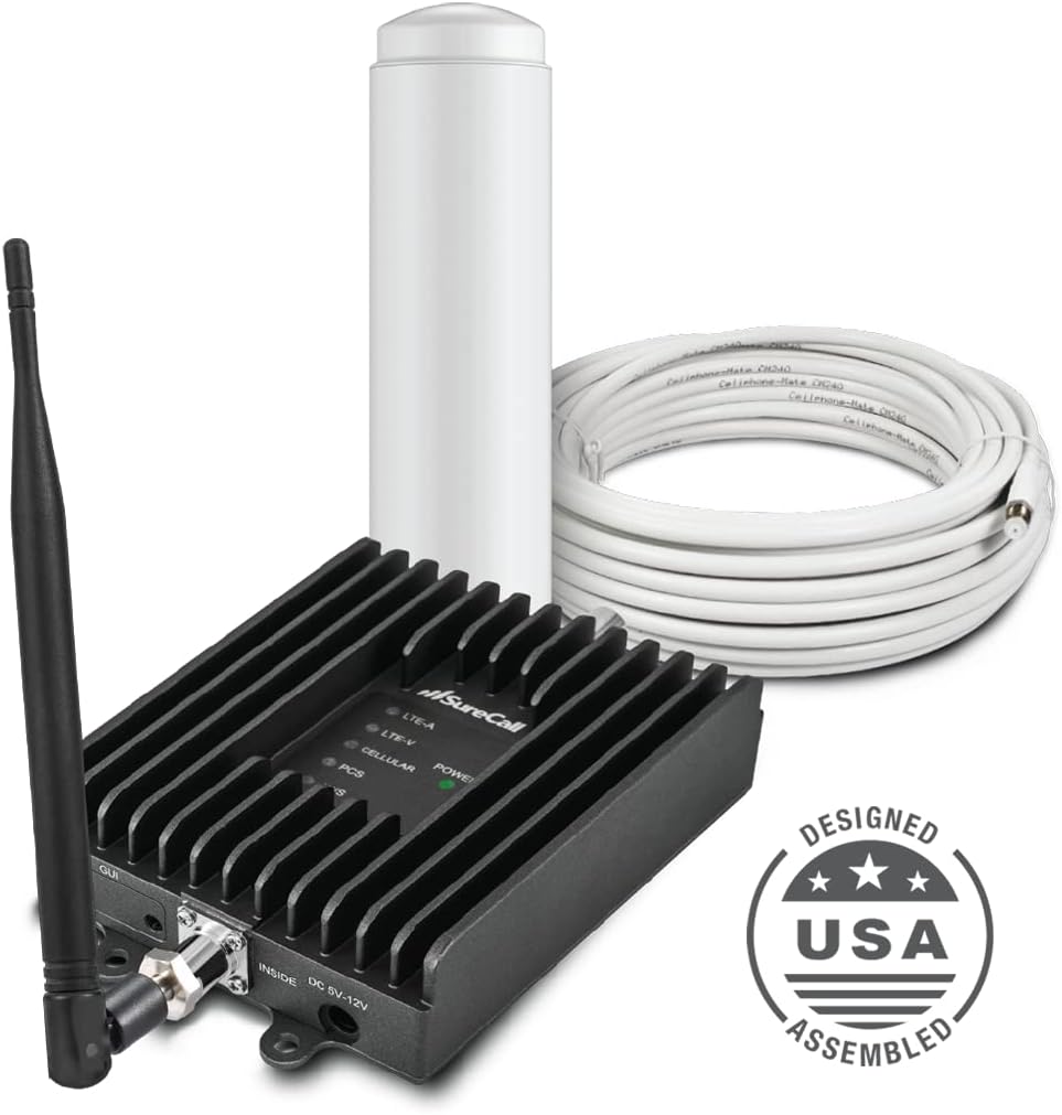 Cell Signal Booster for RV, 5G/4G LTE, Multi-User k7