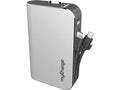 Mycharge Portable Charger Power Bank - HubPlus 6700 mAh External Battery Pack | Wall Charger Foldable Plug | Built in Cables (Ap