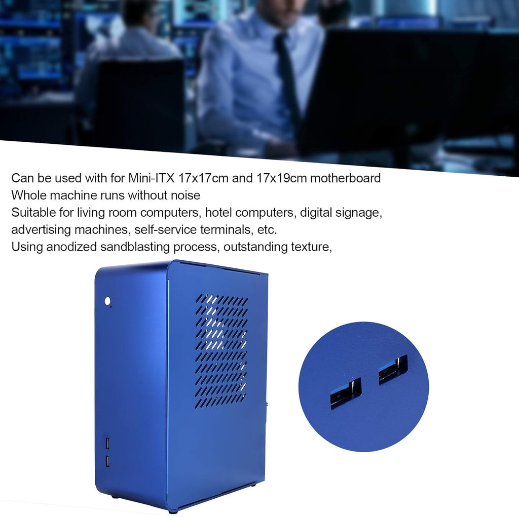 ITX Computer Case for Mini ITX Motherboard HTPC Chassis 7k