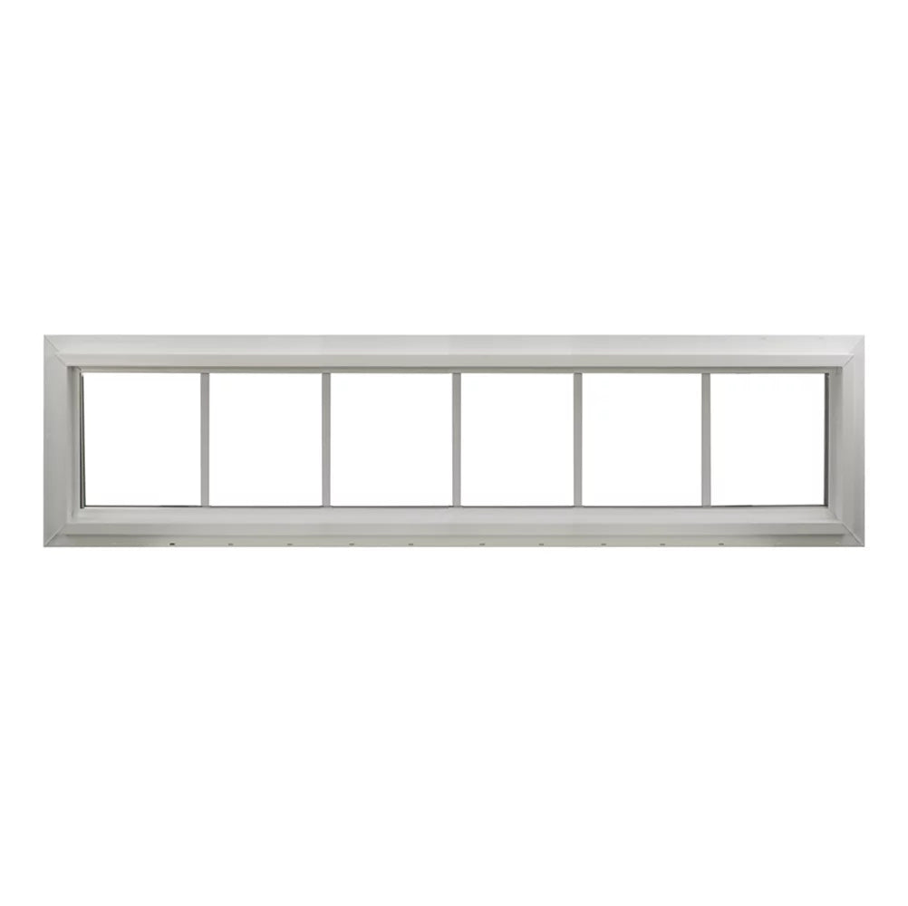 Double Pane Transom Window 72x12 with Grids Argon Gas Low-E k7