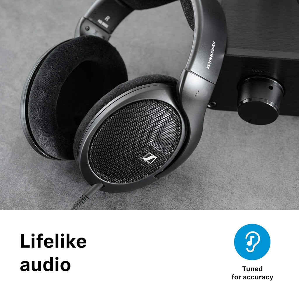 Open-Back Over-Ear Audiophile Headphones with Detachable Cable k7p