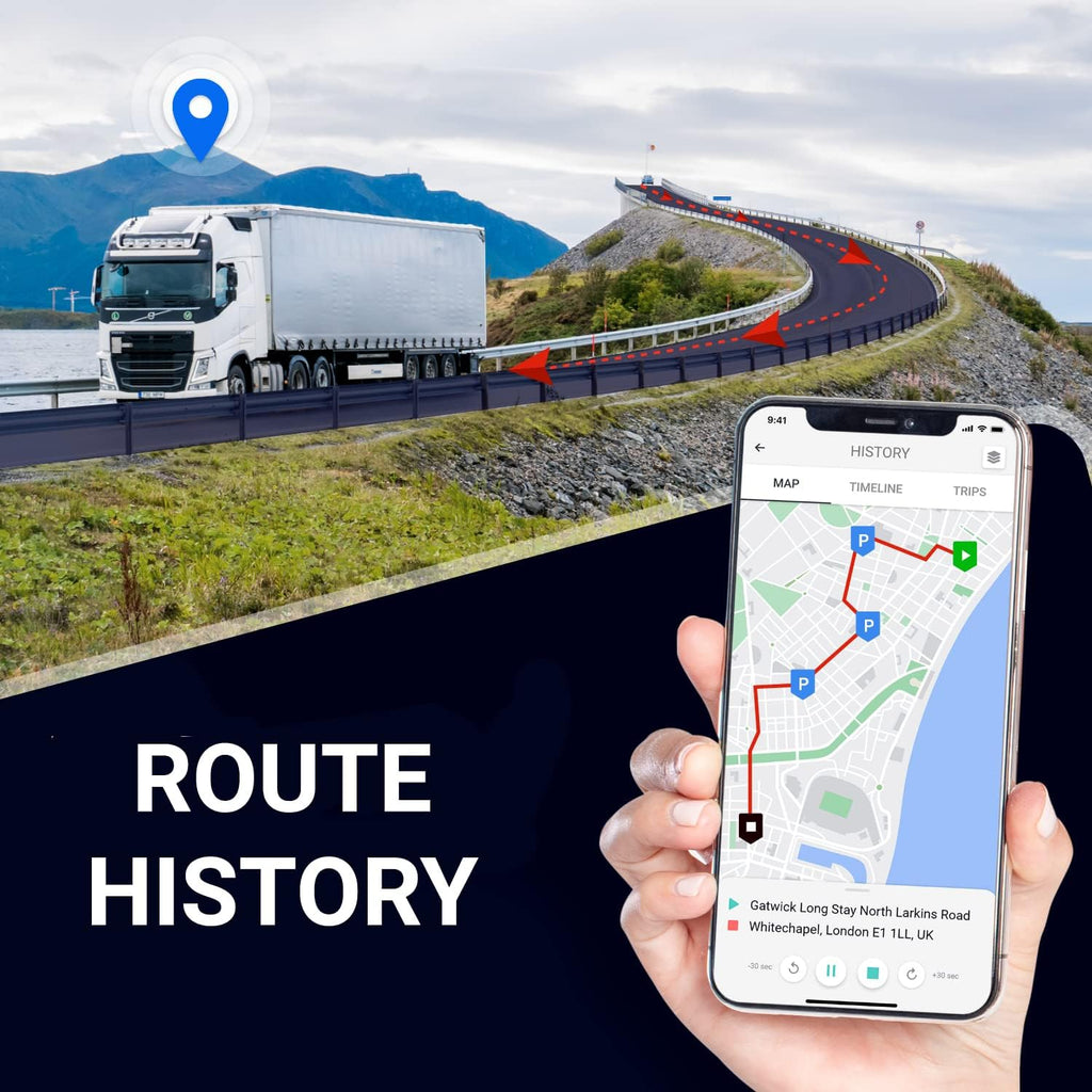 Vehicle GPS Tracker Hardwired Real-Time Location A7k