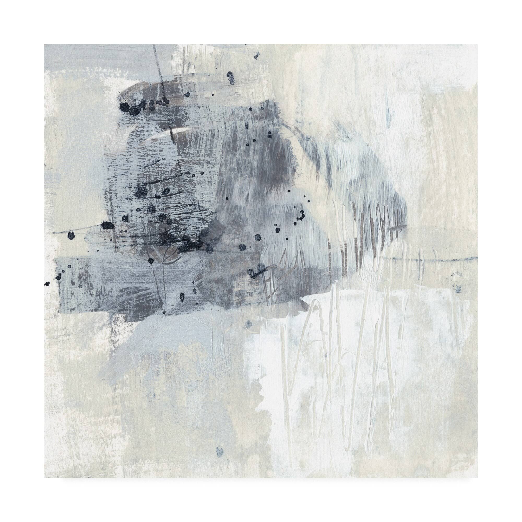Jennifer Goldberger &A Drop of Paynes I& Canvas Art - 24x24