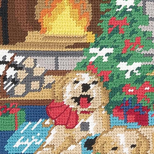 Personalized Christmas Needlepoint Stocking 100% Wool A7