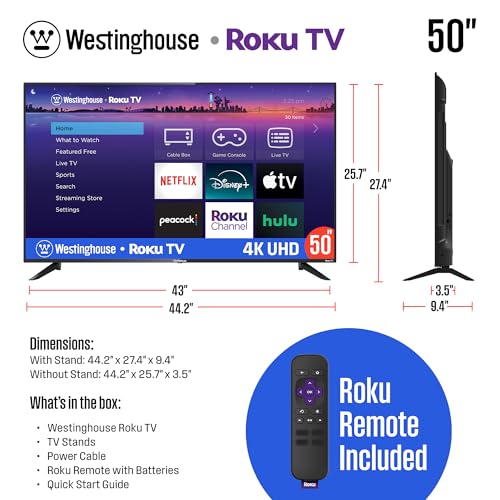 43" 4K QLED Smart TV with HDR10+ & Dolby Vision a7