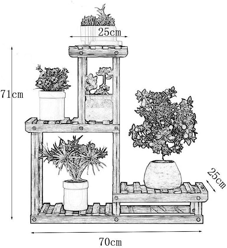 Wooden Flower Pot Stand 3-Tier A7