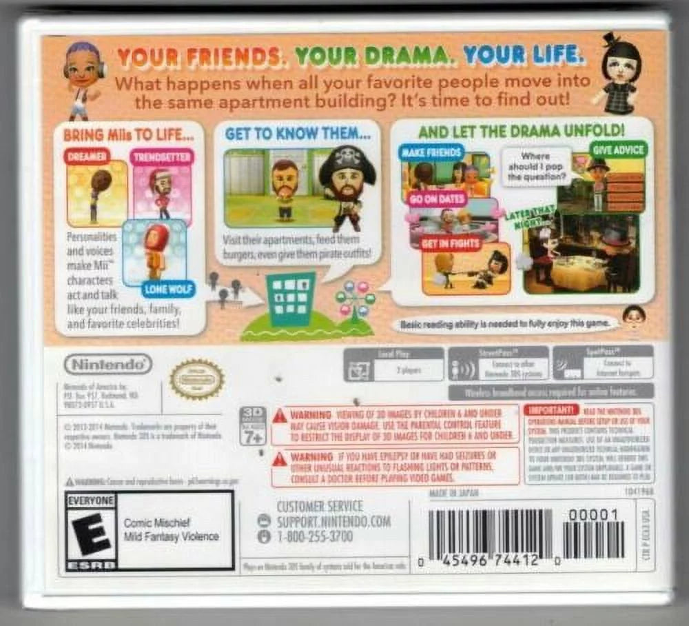 Tomodachi Life 3DS US Version f7