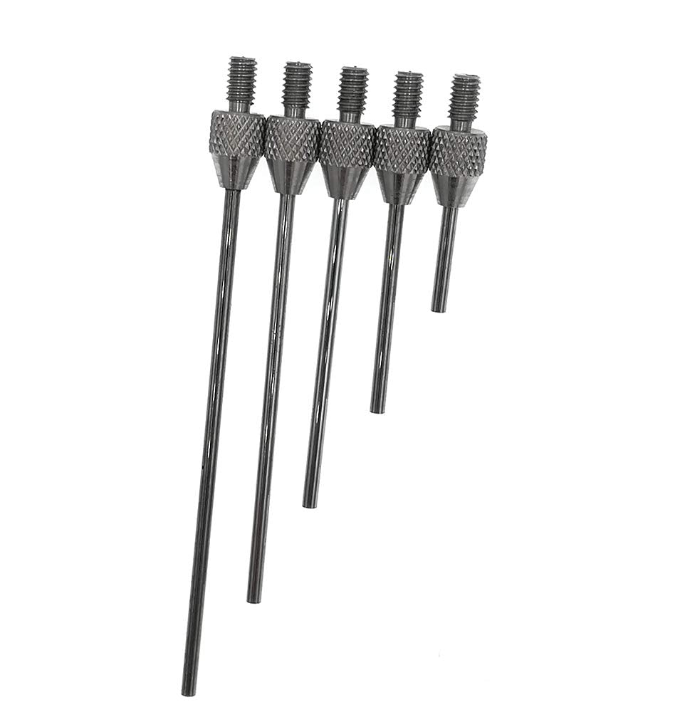 Carbide Contact Points for Dial Indicator Depth Gauge 1.5mm Stem 4-48 UNF Pack of 2 k7