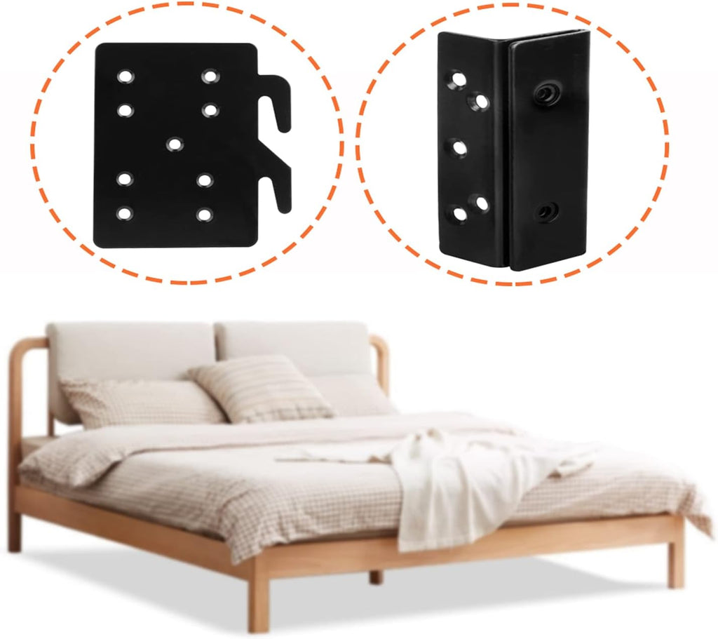 Heavy Duty Bed Rail Hooks with Screws k7