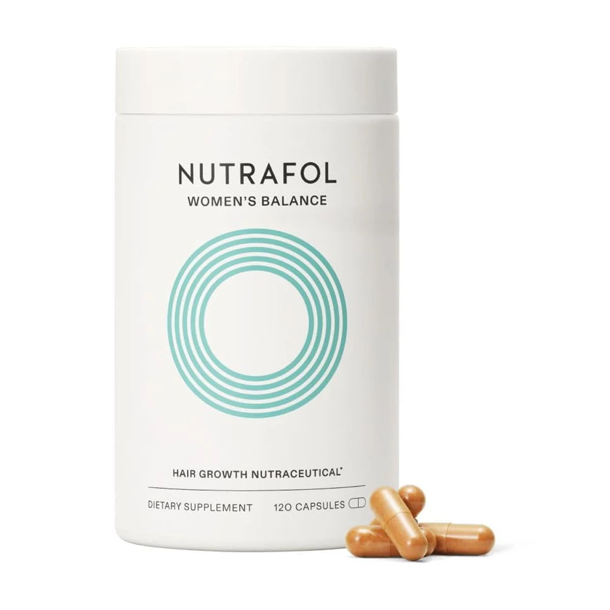Nutrafol Women's Balance Hair Growth Supplements, Ages 45 and Up, Clinically Proven for Visibly Thicker Hair and Scalp Coverage, Dermatologist Recommended - 1 Month Supply - Curated Treasures Market