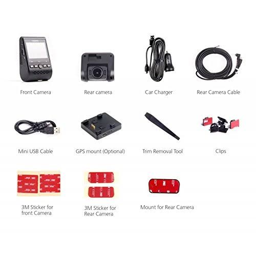 Dash Camera 1080p Dual Channel GPS K7