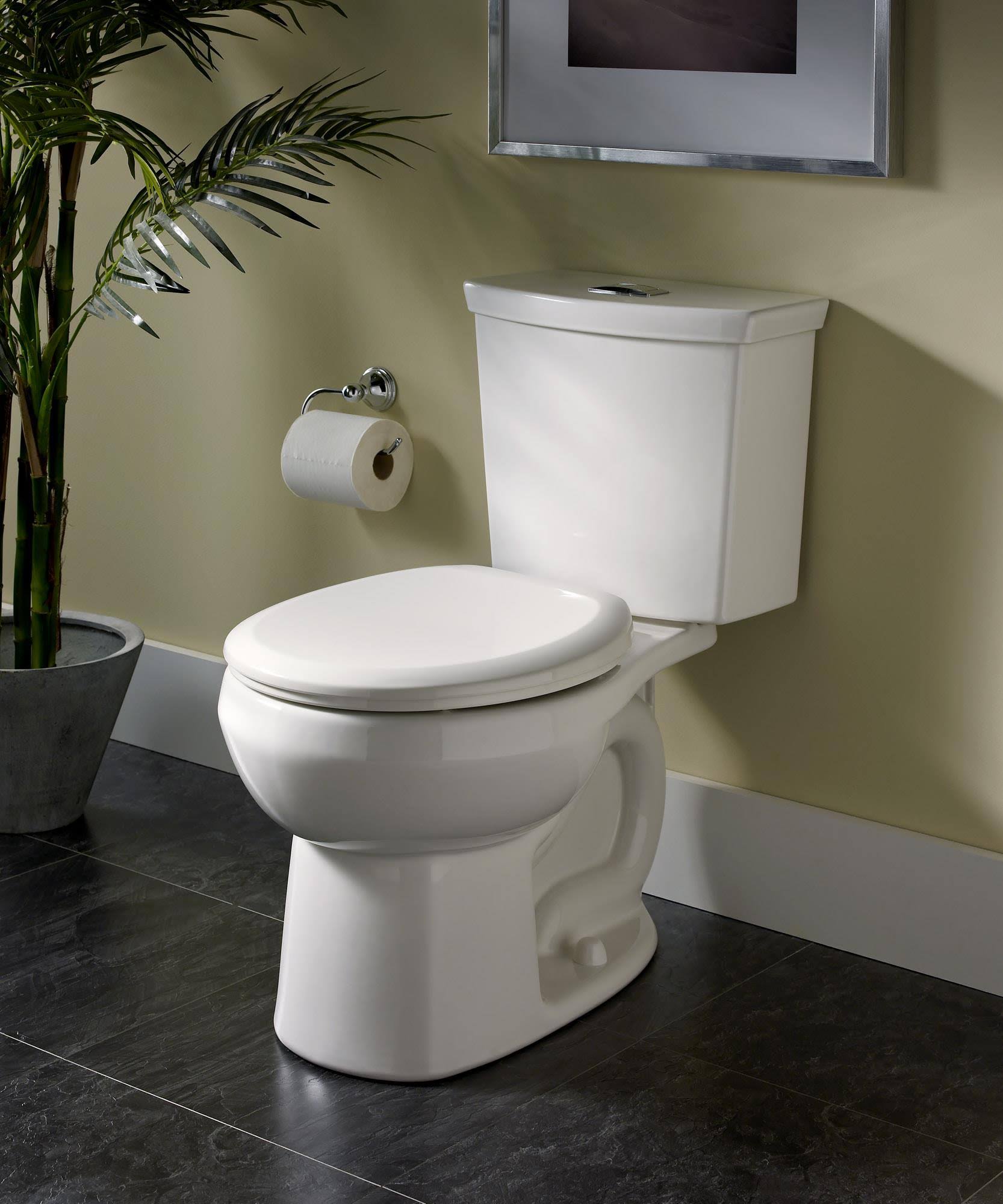 Dual Flush Two-Piece Elongated Toilet White 7k