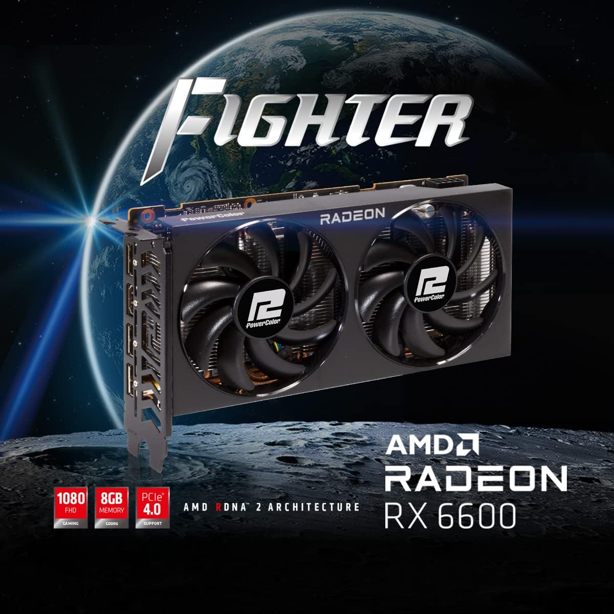Radeon RX 6600 XT Gaming Graphics Card 8GB GDDR6 a7