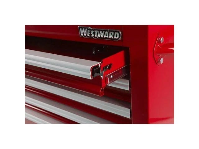 Side Cabinet 7 Drawers Red k7m