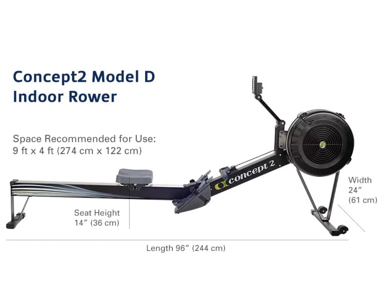 Indoor Rowing Machine with PM5 Monitor k7m