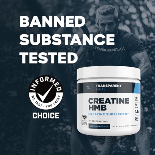 Creatine HMB Supplement, Tropical Punch & Unflavored x7