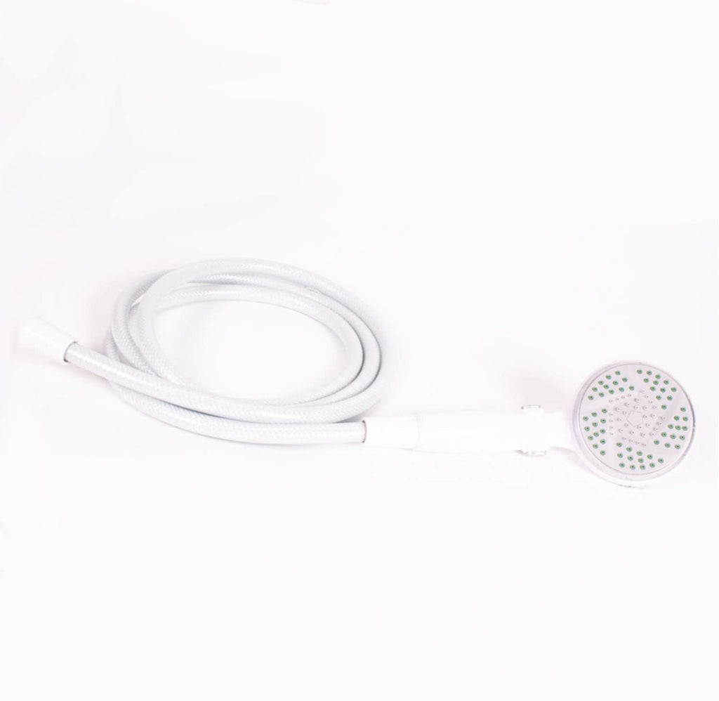 Handheld Shower Head with 84" Flexible Hose and Pause Function White k7
