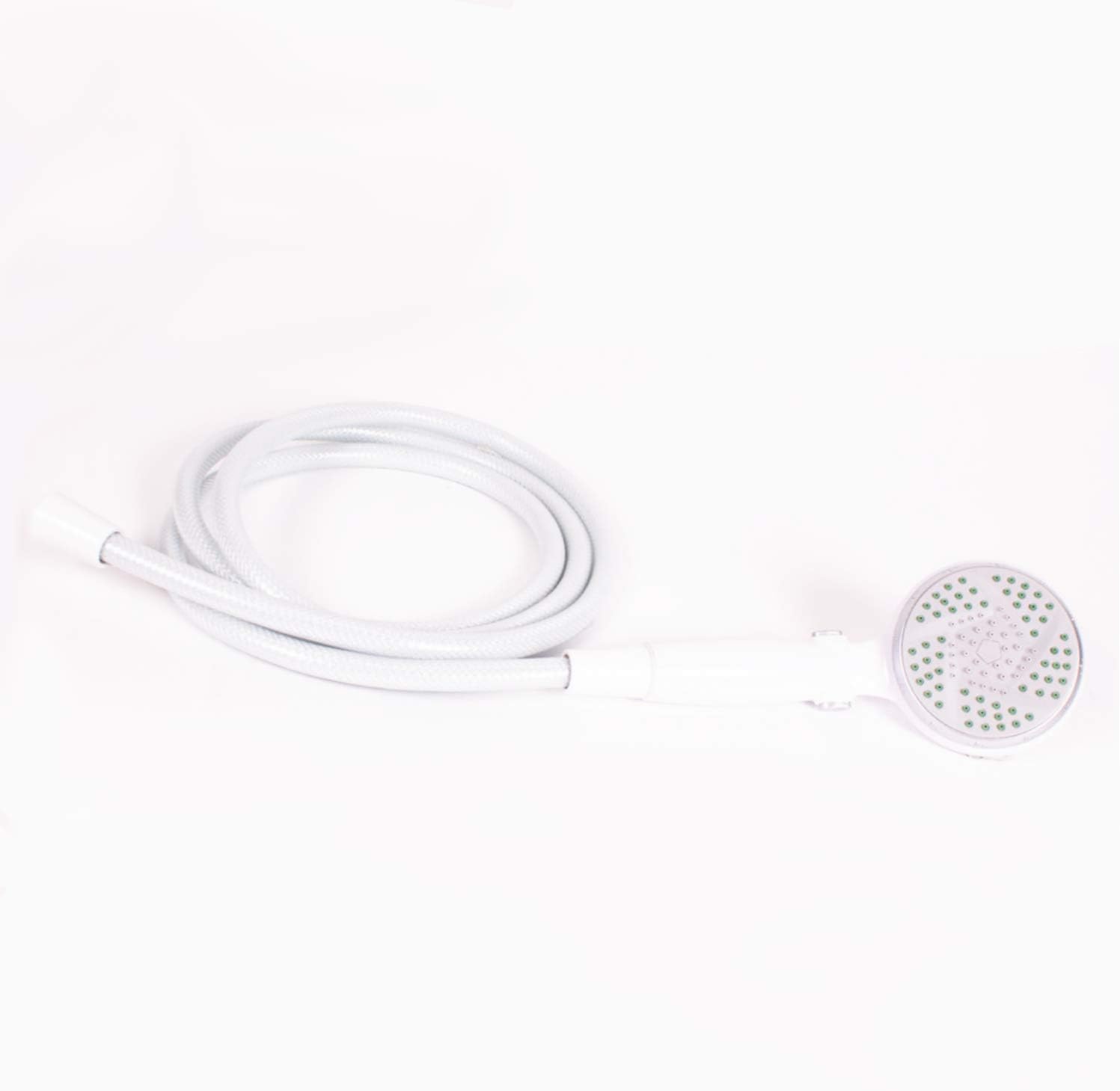 Handheld Shower Head with 84" Flexible Hose and Pause Function White k7