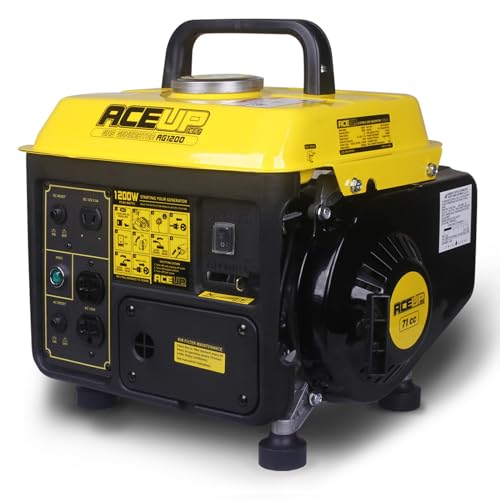 1200W Gas Powered Portable Generator for Camping Home Use A7