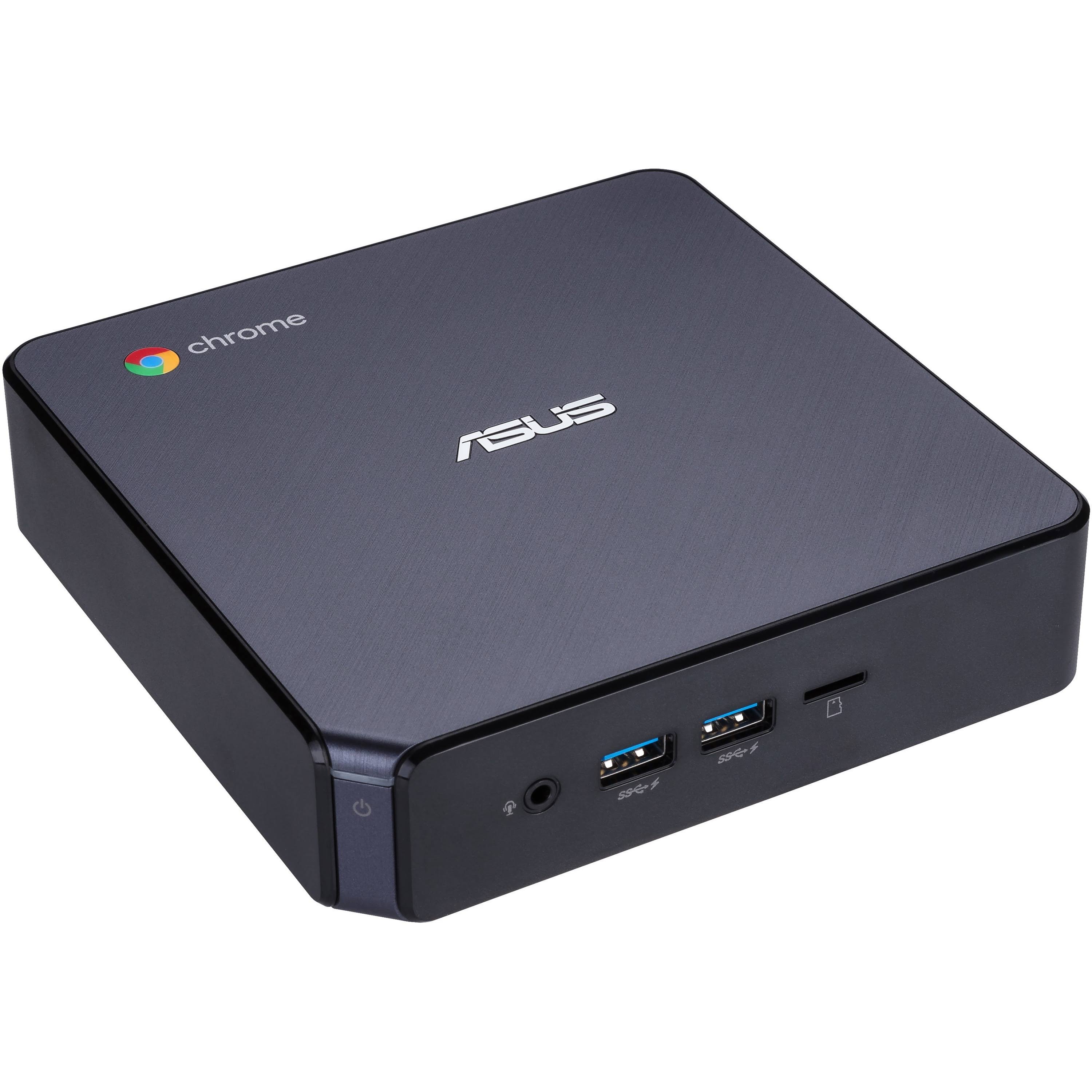 ASUS Chromebox 3 N019U Chromebox - Core i3 7100U 2.4 GHz - 8 GB RAM - 32 GB SSD - Intel HD Graphics 620 - Chrome OS