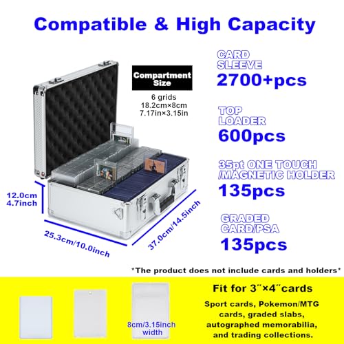 Card Storage Hard Case for Sports Cards A7