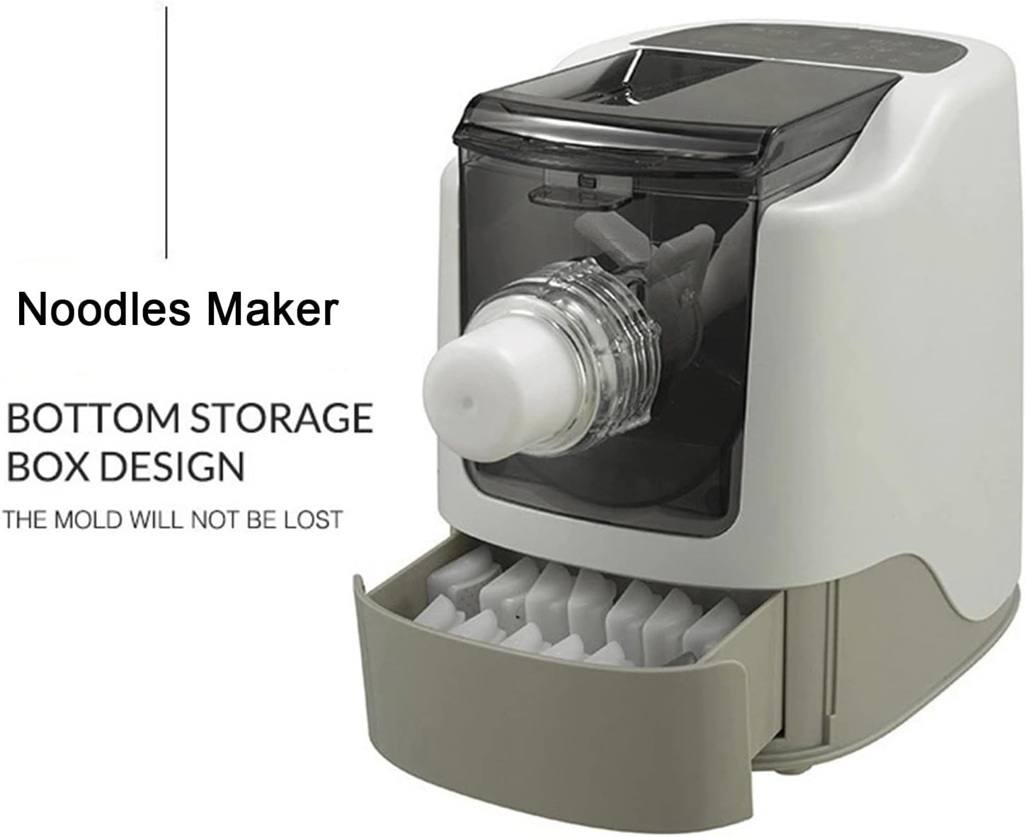 Electric Pasta Maker Machine with 13 Noodle Molds 260W k7