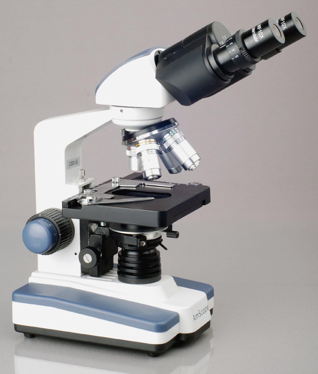 Binocular Compound Microscope 40X-2500X LED k7