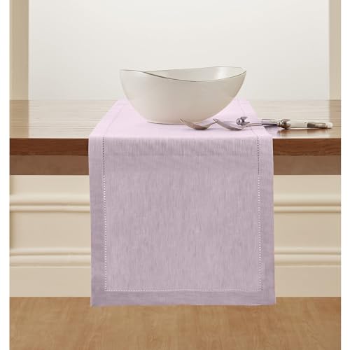 Linen Chambray Table Runner 120 Inches x7