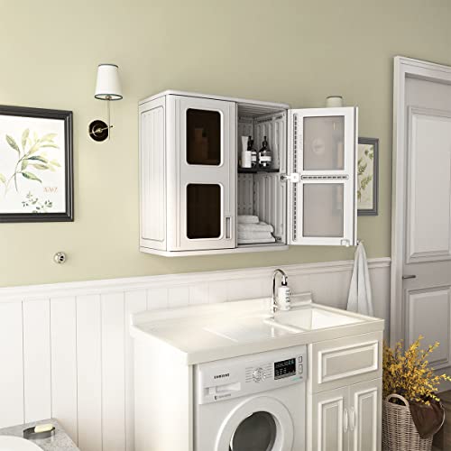 Outdoor Storage Cabinet Waterproof Resin Deck Box 60 Gallon Off White a7
