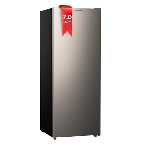 Upright Freezer Convertible Refrigerator, 5 Adjustable Shelves, Garage Ready A7