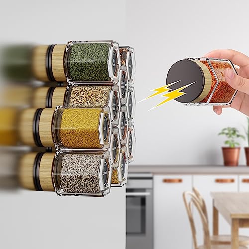 Magnetic Spice Tins with Wall Plates, Labels & Stickers a7